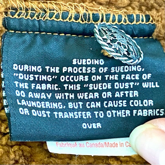 Country Clothing Company Cheyenne Collection Tan Faux Suede Vest - Picture 12 of 16